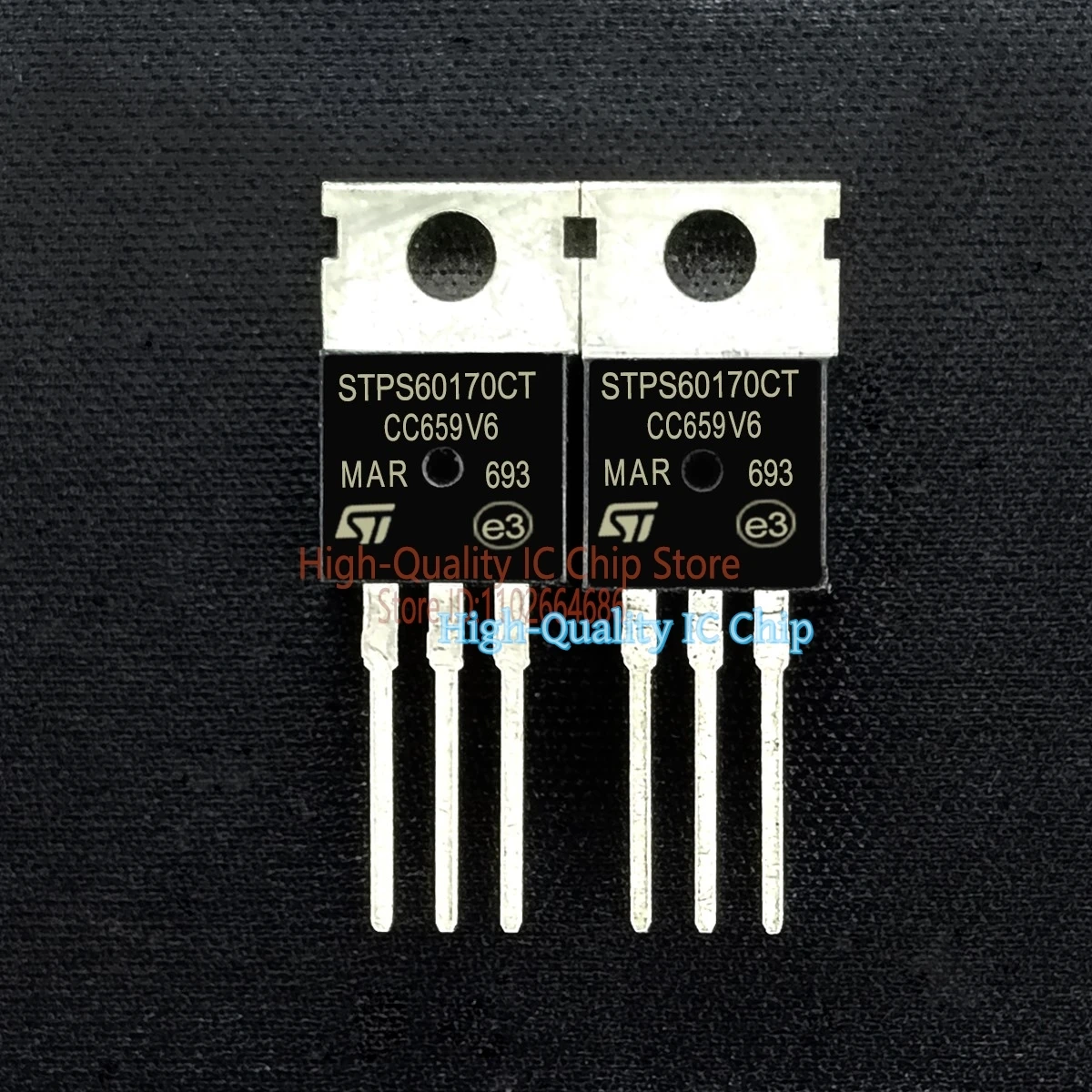 10PCS-20PCS STPS60170CT   TO-220 60A 170V Best Quality