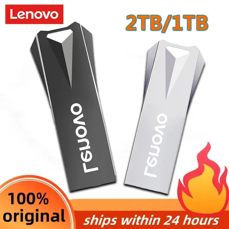 Lenovo 2TB Usb 3.0 Flash Drive Pendrive in metallo ad alta velocità 1TB 512GB 256GB unità Usb portatile Memoria impermeabile disco Flash Usb