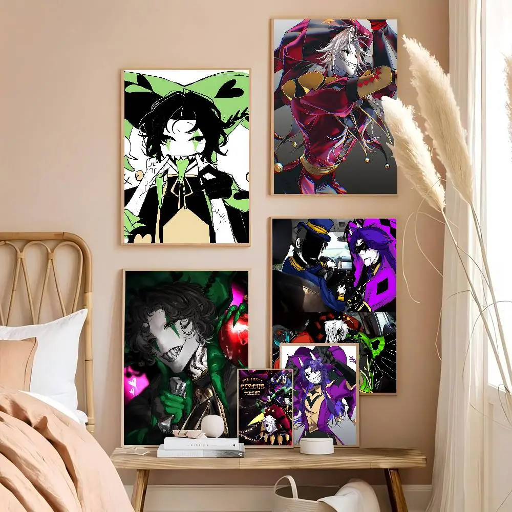 The Freak Circus Classic Anime Poster Waterproof Paper Sticker Coffee House Bar Room Wall Decor