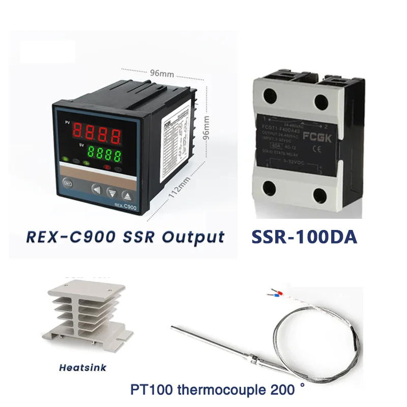 جهاز التحكم في درجة الحرارة، منتجات سلسلة REX-C100 #3