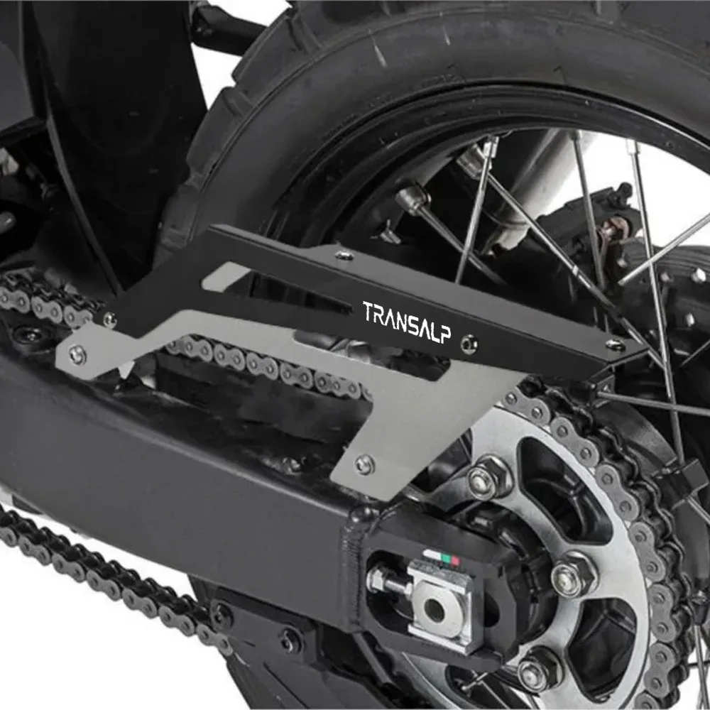 XRV650 AfricaTwin XRV750 Africa Twin Motorcycle Accessories For Honda XL600V XL650V XL700V Transalp Chain Guard Cover Protector