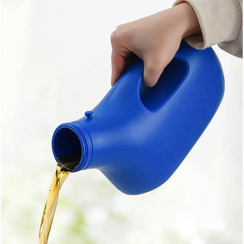 Large Pee Bottle Large Capacity 2000ml Urine Bottle Reusable Pee Bottle Men's Urinal With Strong Seal For Car Home