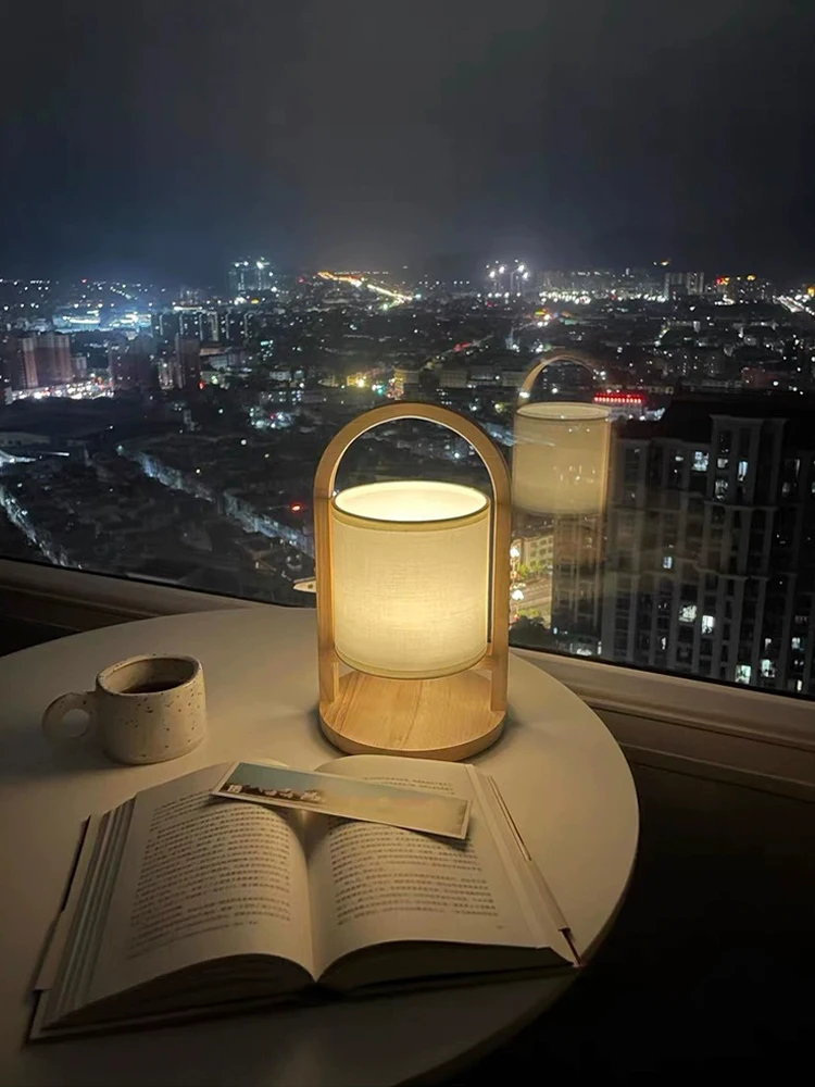 Living room tea room desktop small table lamp new Chinese style