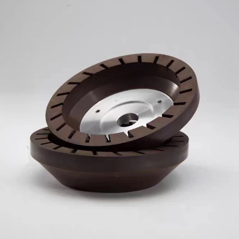 

Segmented Resin Polishing Wheel 150*12*20*10mm for Glass Tile Beveling Grinding Machine