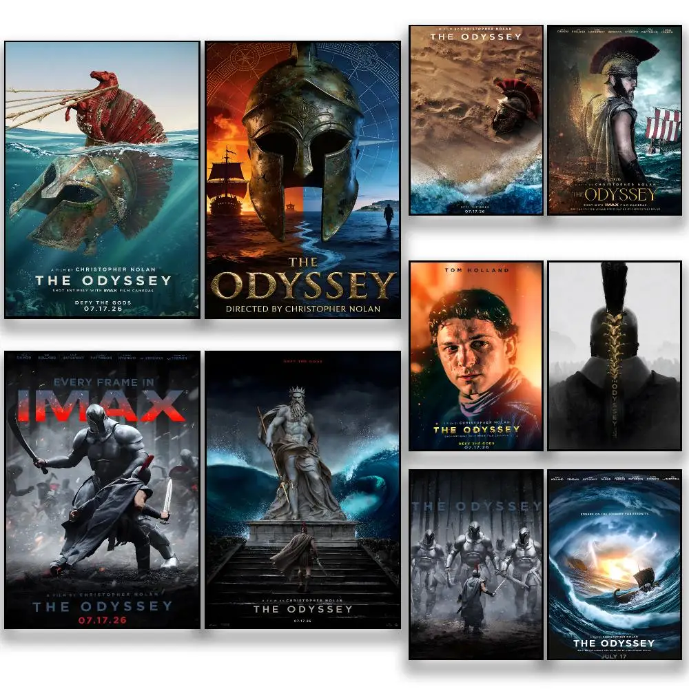 Myth Epic T-THE ODYSSEY Poster HD Removable Wall Art Gift Bedroom Lounge Dorm Office Gaming Cafe Bars