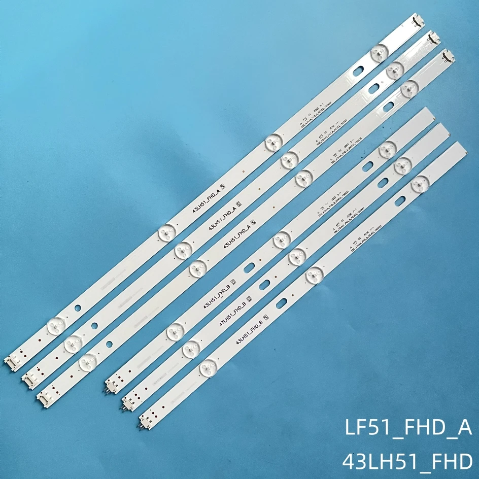 LED backlight strip for L G 43LH595V 43LF510V 43LF5100 43LH5100 43LH5700 43LH570A 43LH520V 43LH590 43LJ515V 43LH510V 43LH570V-ZA