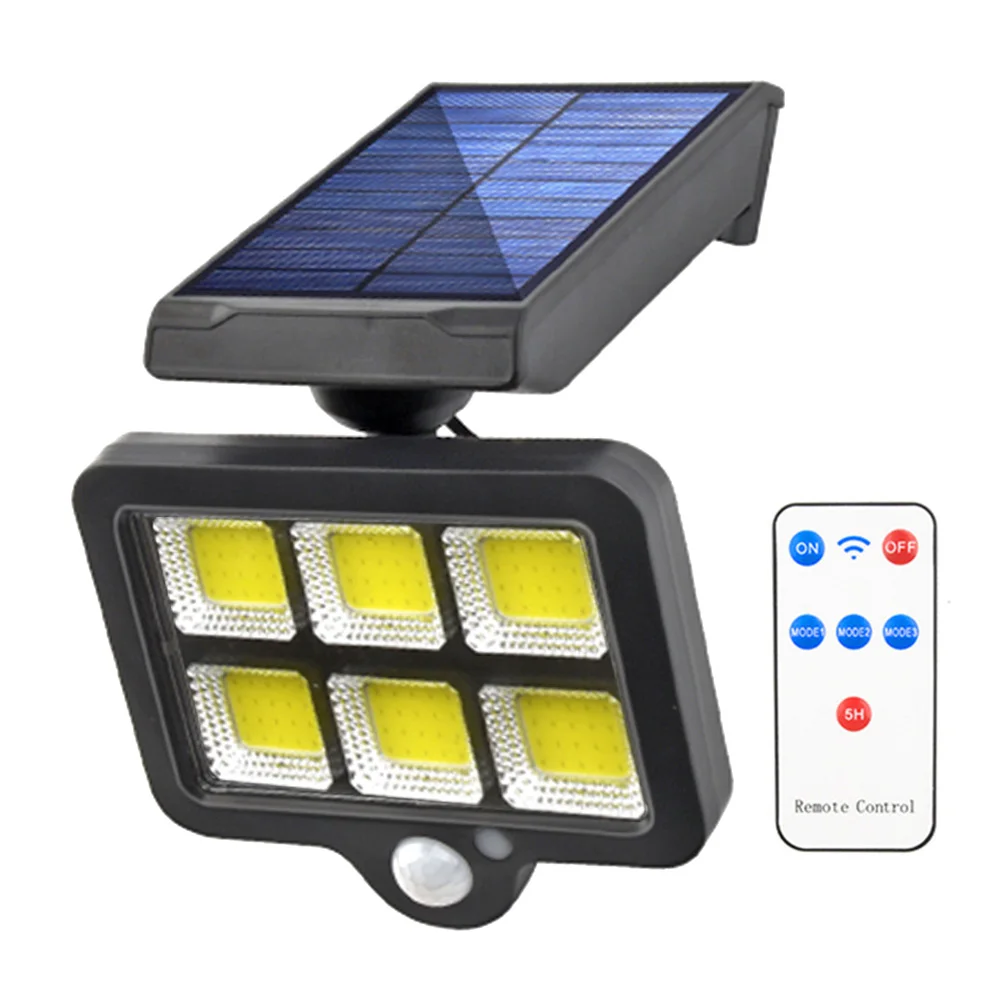 Outdoors Motion Sensor Sunlight Outdoor Security Light Wall Lamp Waterproof Wall Security LED Solar Powered Light