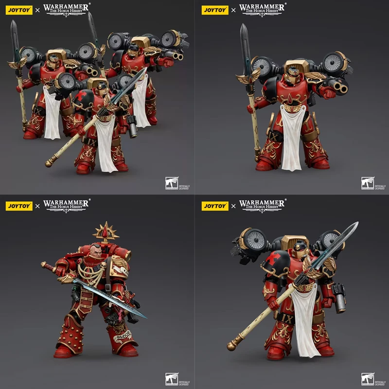 

JOYTOY Warhammer 40K Horus Heresy 1:18 Scale Action Figure Raldoron First Captain Blood Angels Dawnbreaker Cohort Collectible