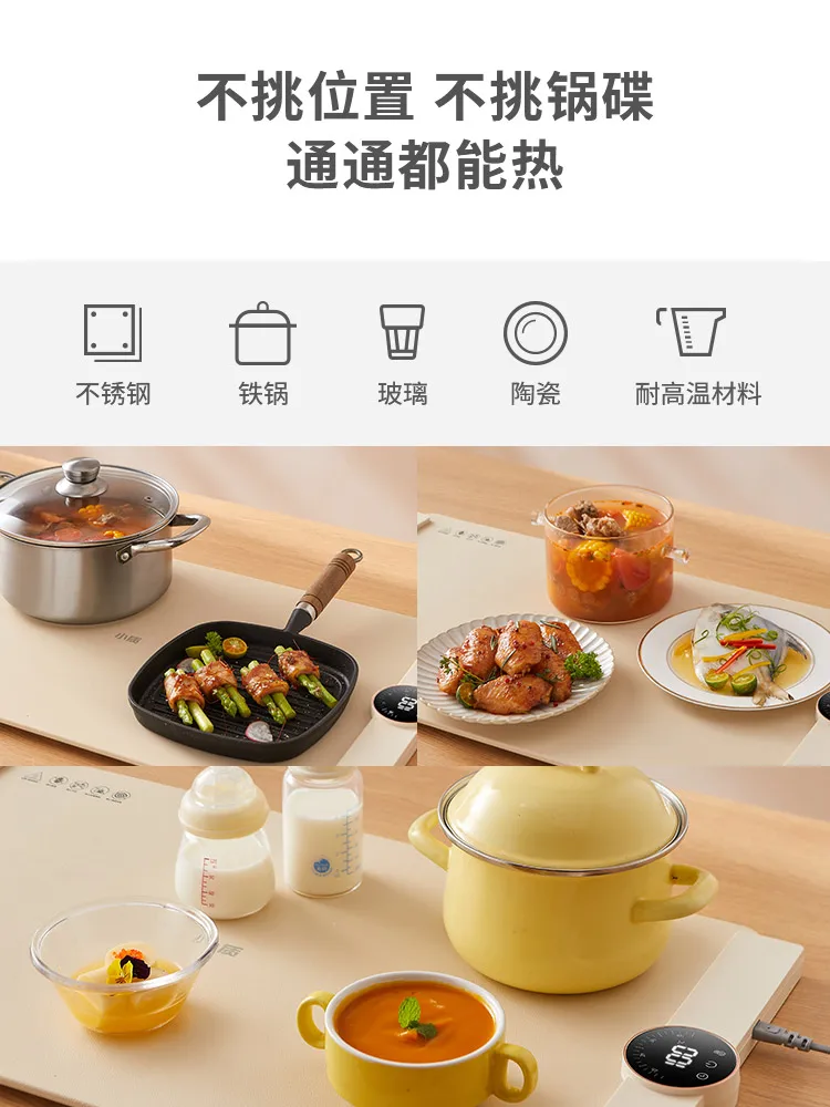 Dishes Warming Plate Multi-Functional Household Intelligent Heating Insulation Board