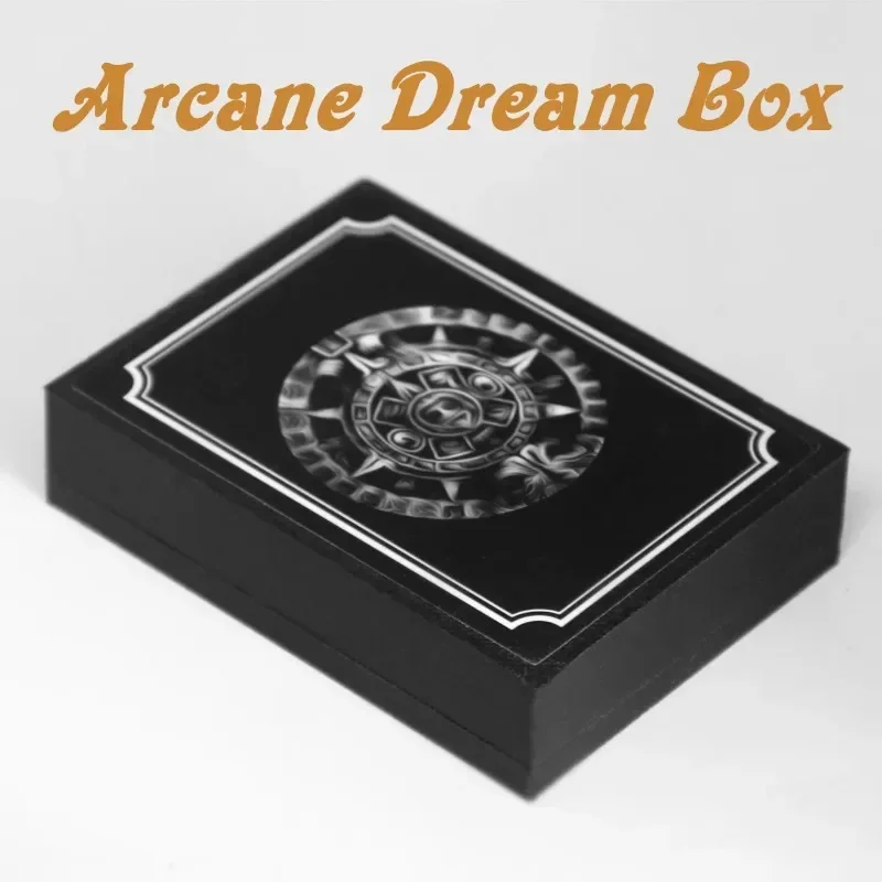 Arcane Dream Box Kit magico Trucchi professionali da vicino con predizione Espedienti Carta per il cambio della fattura Puntelli portatili per magia da strada