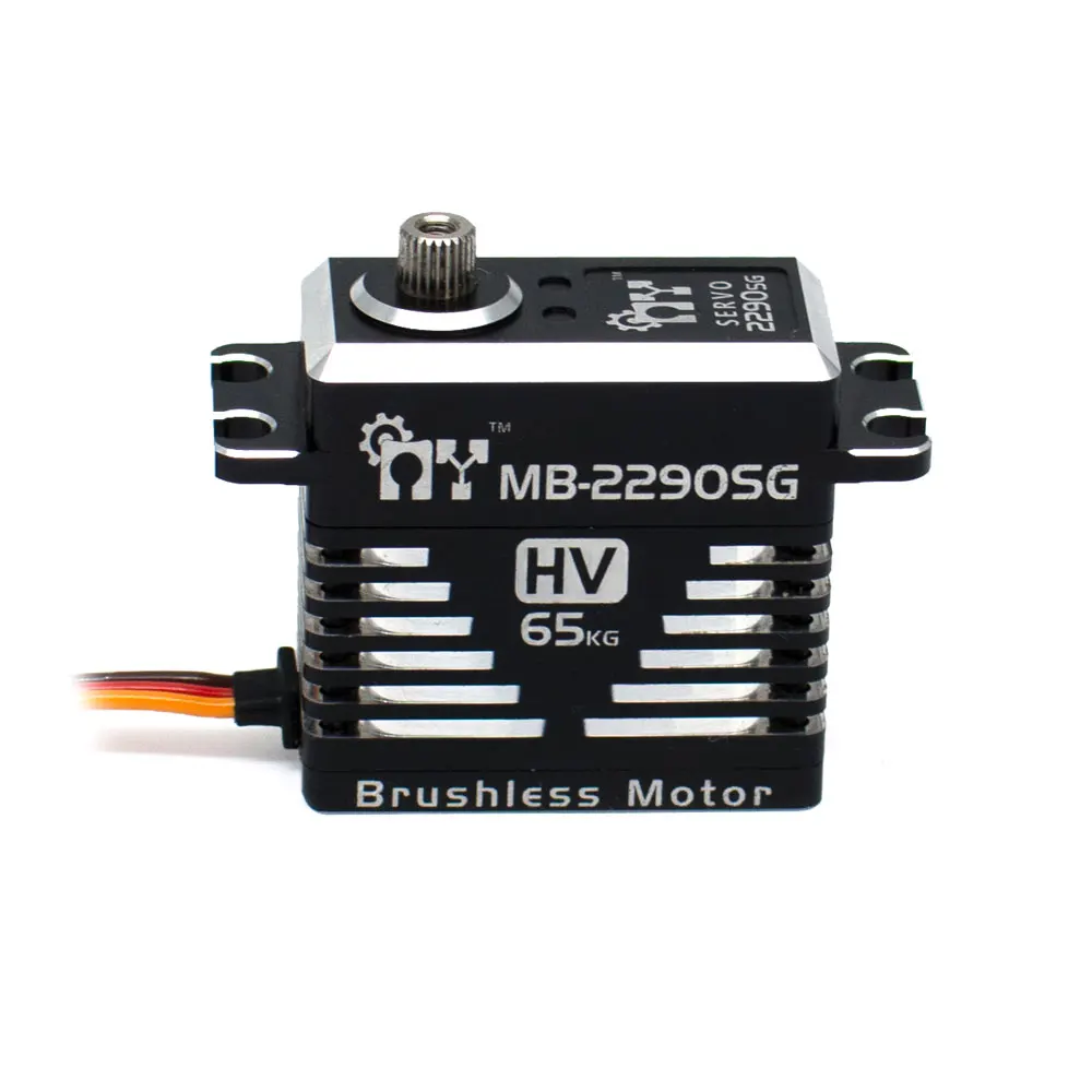 

MB-2290SG Servo 8.4V/65KG All-metal Brushless Motor Steering Gear Super Torque Remote Control Vehicle Aircraft Robot Industry