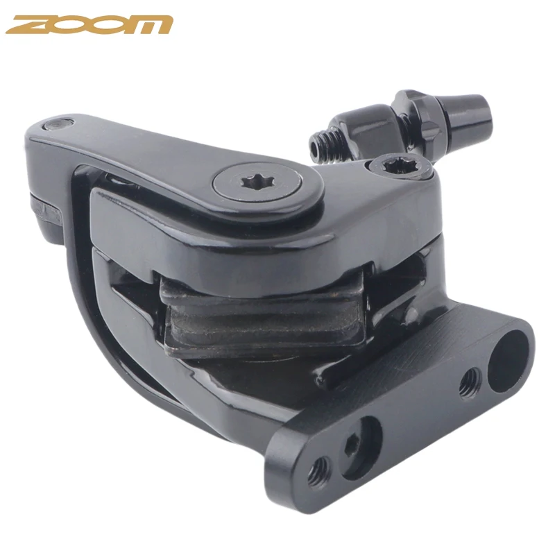 ZOOM DB700 Road Bike Brakes Mechanical Caliper Racing Bicycle Pushes Disc Brake Caliper Piston Line Pull For Rotor 140/160MM