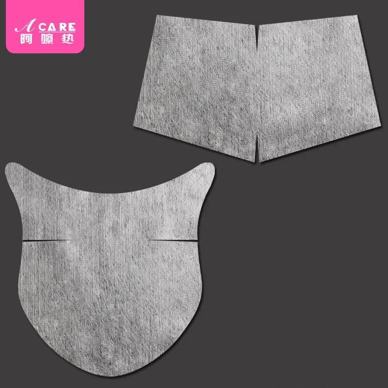 DX01/Máscara para el cuello/A1PQ7-Hoja de máscara para el cuello Tencel fácil de usar, máscara de papel para Spa desechable, compresa húmeda, cuidado portátil del cuello