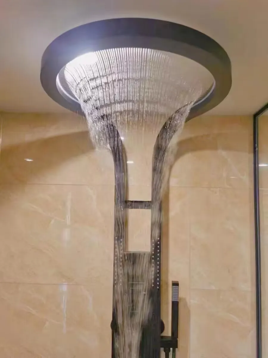 

Modern Bathroom Shower Set Wall Mounted Special Shower System