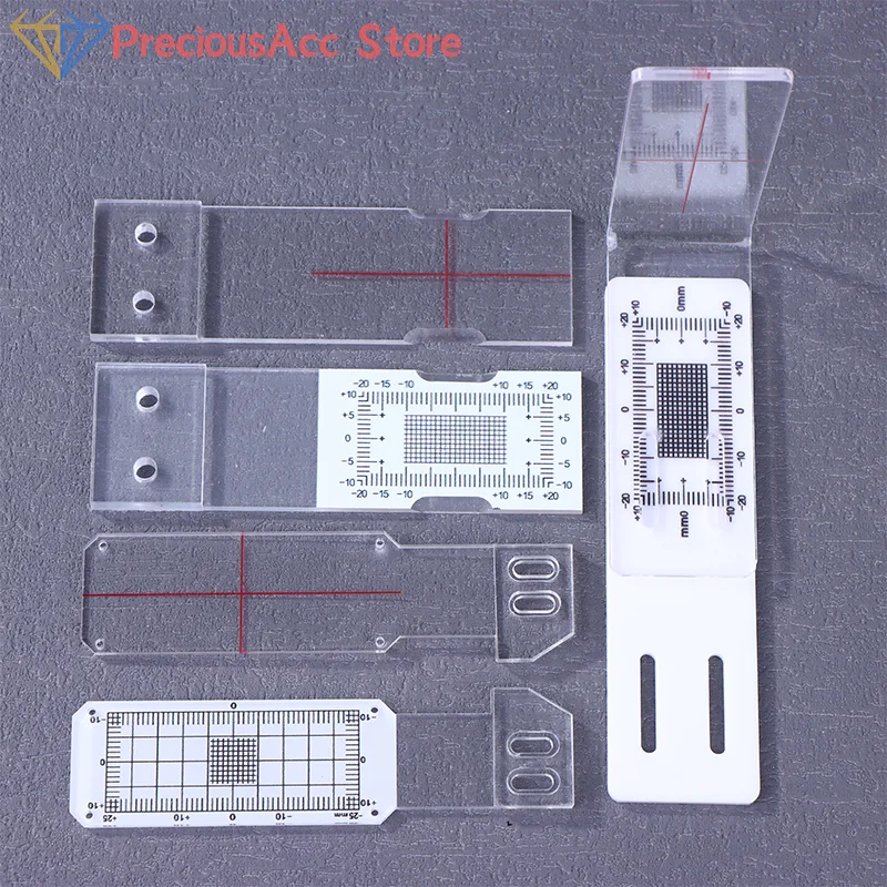 Acrylic Crack Gauge Monitor Clear Wall Crack Measuring Tool Record Indicator For Building Inspection Measurement