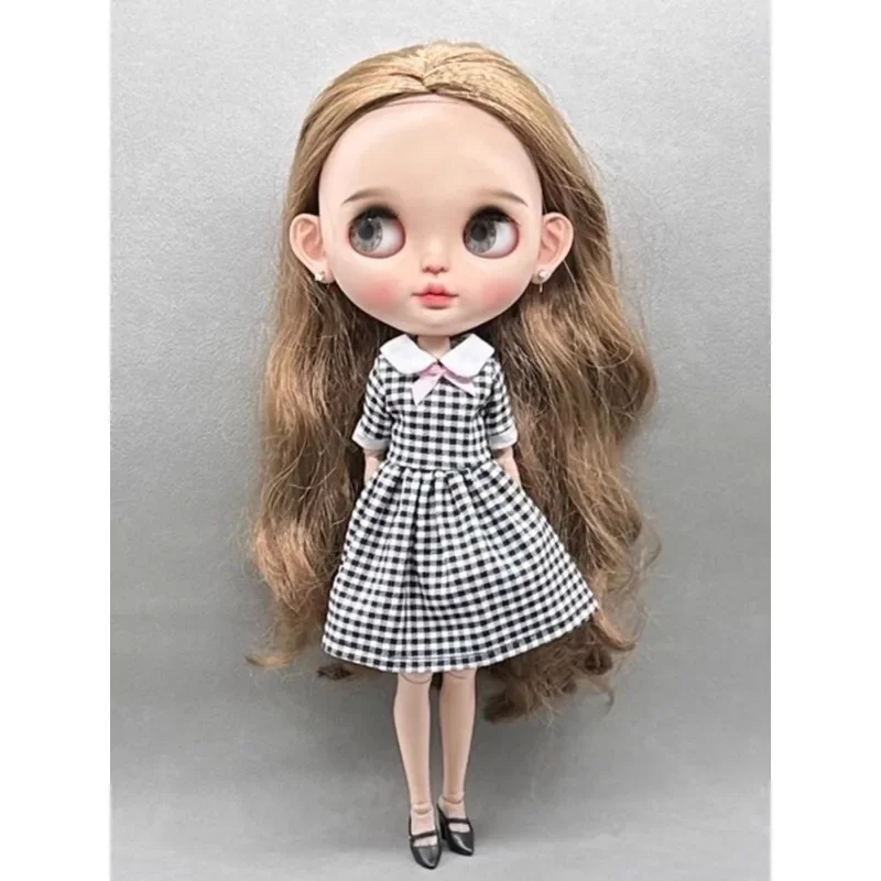 BBIKG341 새로운 스타일 맞춤형 인형 옷 티셔츠 코트 바지 (bb fr ob24 ob27 pp liccaa 블라이스 인형용)