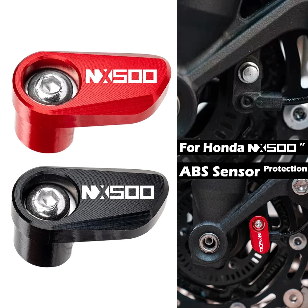 

Motorcycle Accessories CNC Front Rear Wheel ABS Sensor Protection Guard Protector Fit For Honda NX500 NX 500 2025 2024 2023