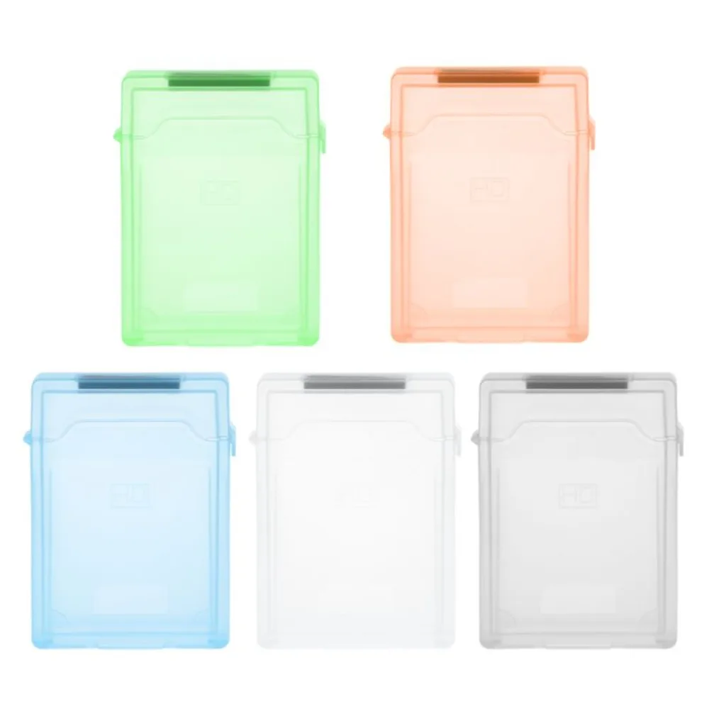 

Broken Hard Disk Drive Buckle Design Solid State Drive Hard Disk Drive Case Drive Protection Box 2.5 inch HDD Case Storage Box