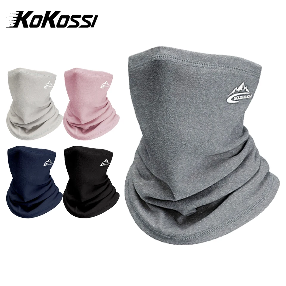 KoKossi Wintersport-Bandana, Snowboard-Schal, Samt, Thermo-Halswärmer, Outdoor, Wandern, Radfahren, Reiten, Schals für Männer und Frauen