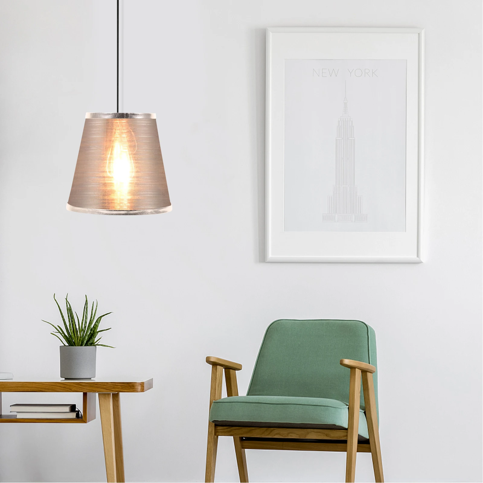 

Fabric Lampshade Small Lampshades for Wall Iron European Style Pendant Cloth Ceiling Drum Retro Lamp Shade Bedroom Living Room