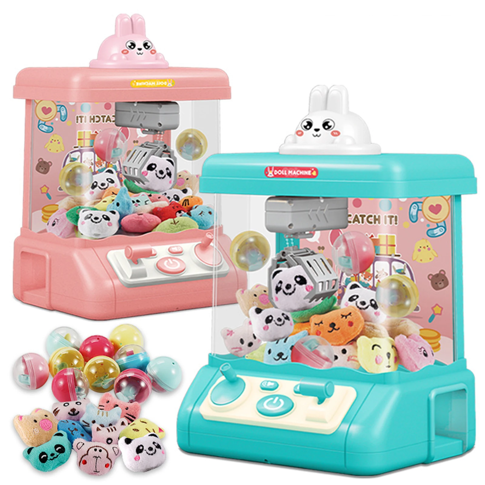 

mini Machine Gifts Miniature Kids Catching Doll Machine Claw Toy