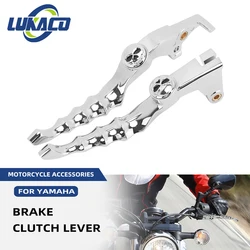 Skull Front Brake Clutch Levers Clutch Lever Motorcycle Chrome 1 Pair For Yamaha Bolt 950 XV950 XVS 950 R/C SPEC 2013-2019