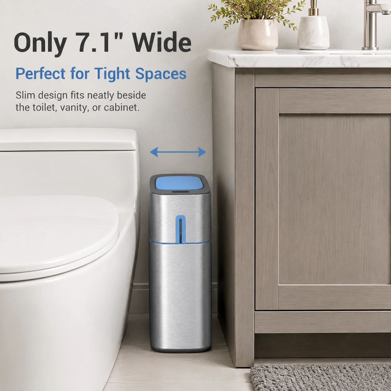 Joybos Premium Stainless Steel - Commercial Kitchen Trash Can ulasan dan harga