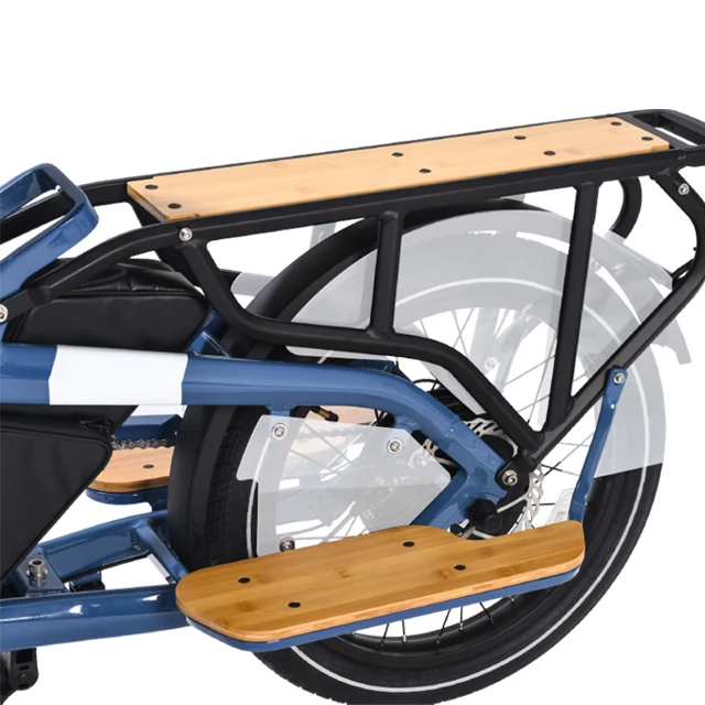 STLF 2025 Forcella a sospensione personalizzata Utility Cargo Caricamento Bicicletta elettrica PAS Forcella a sospensione in alluminio Bici elettrica da città