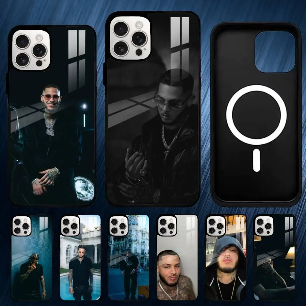 

Rapper R-Roa Phone Case For iPhone17,16,15,14,13,12,11,Plus,Pro,Max For Magsafe Wireless Charging cover