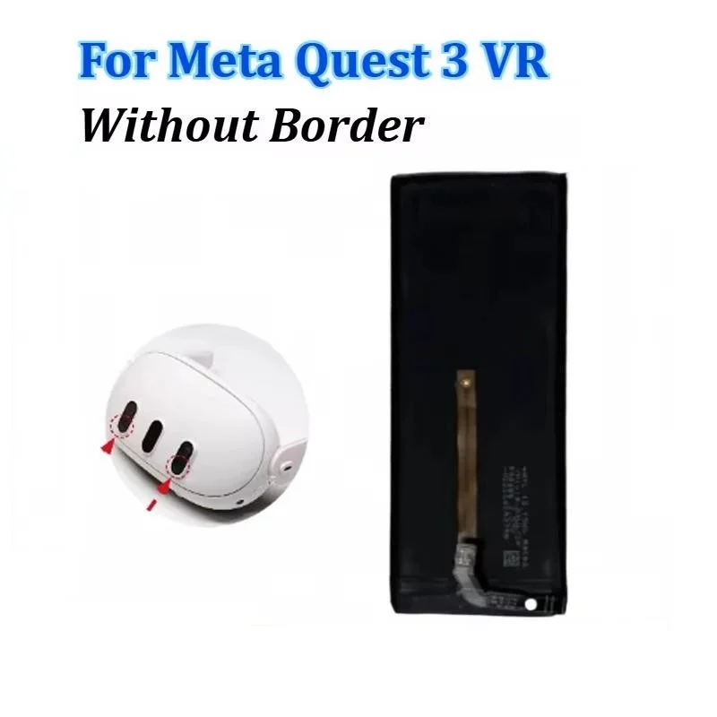 For Meta Quest 3 VR Headset Battery Head Mounted Battery Without Border