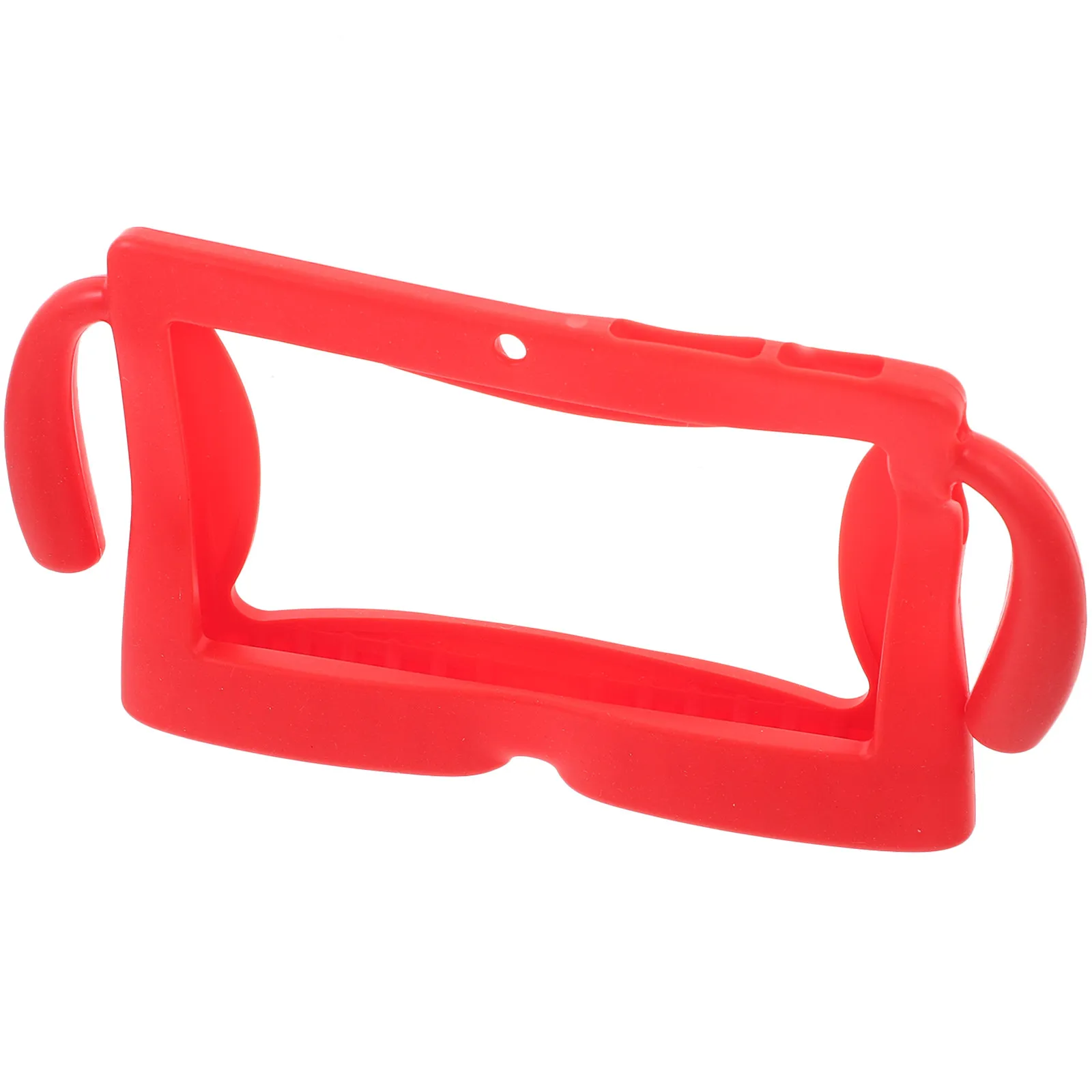 Heavy Duty Red Silicone Tablet Cover Protective Case Handle Easy Install Dirt Scratch Proof Secure Fit for 7 Inch Q