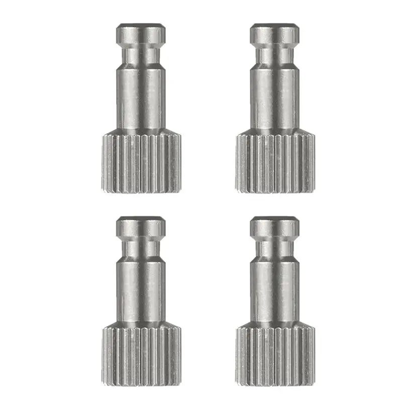 2X Airbrush Quick Coupler Quick Release Adapter Connecter Kit With 4 Male Fittings 1/8Inch Male For Badger-Airbrush-AT30