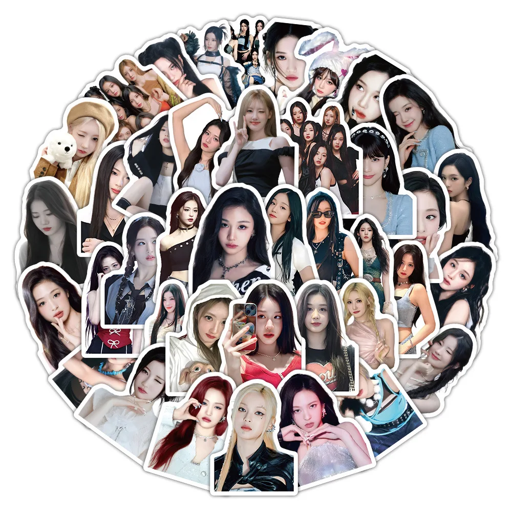 

60PCS BABYMONSTER Stickers South Korean Girl Groups Decals Fans Gift DIY Scrapbook Luggage Laptop Guitar Car Bike Sticker