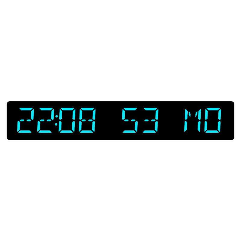 Adjustable Brightness Desktop Alarm Home Decor Time Management White Red Precise Timekeeping Digital Clock Alarm Clock