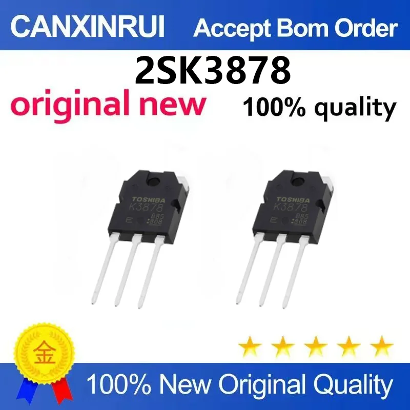 (5pcs-100pcs)Brand new original 2SK3878 K3878A field-effect transistor welding machine specialized transistor accessory MOS tran