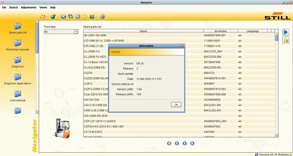 

AutoDVD2 Навигатор Still Steds Вилочные погрузчики D8.21SP1R2 [02.2021]+Накладка для расширения