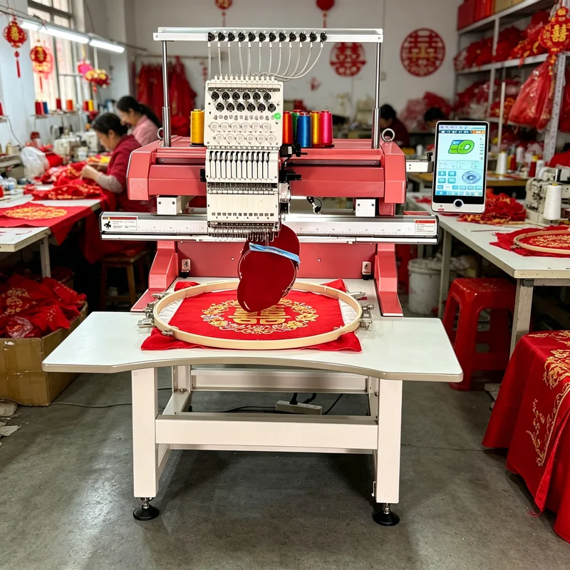Embroidery Workshop - Mini Embroidery Machine Industrial Embroidery Machine