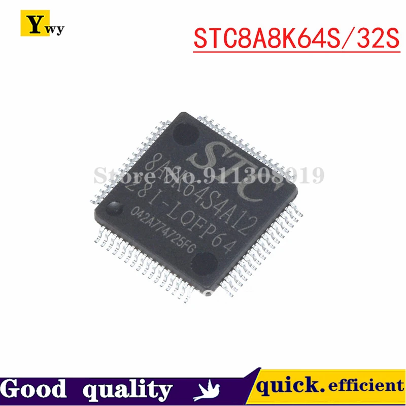 

5PCS/LOT New spot microcontroller STC8A8K64S4A12-28 I - LQFP48 STC8A8K64S4A12