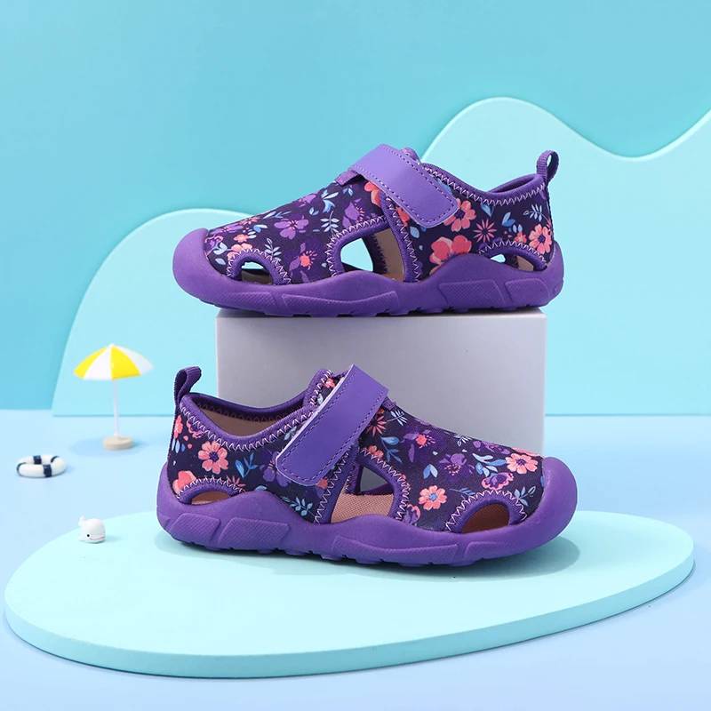 

Children Sandals for Boys and Girls, Summer Toe-cap Sports Sandals, Beach Shoes