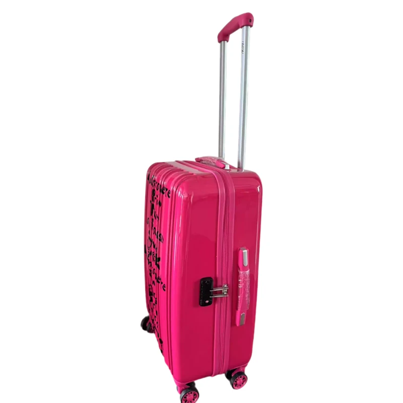 24インチ グラフィティデザイン スーツケース - 超軽量ハードシェルラゲッジ TSAロック & 360度回転付き °   スピナーホイール