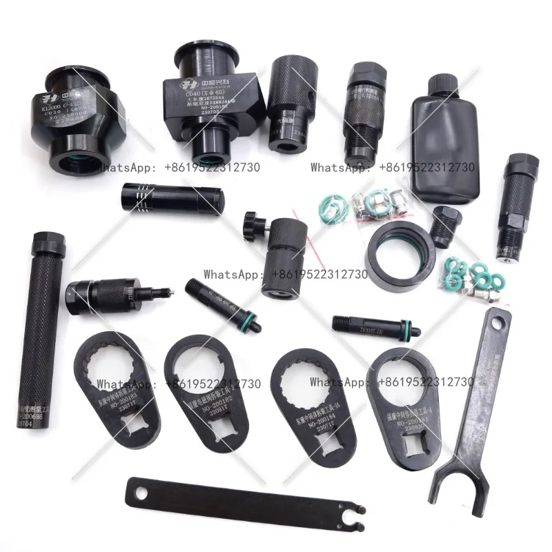 

Suitable for Cummins XPI injector finishing set 16-piece Dongkang Fukang disassembly and assembly measurement tool