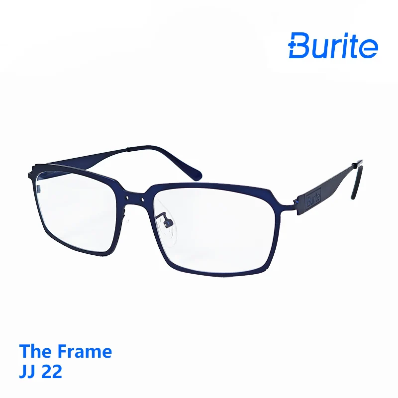 Burite ultralight Titanium Glasses Photochromic Anti Blue Light Computer Reading Glasses dental fashion make TTL loupes diy