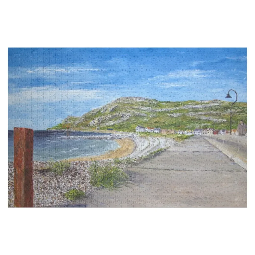 Llandudno West Shore &The Great Orme Jigsaw Puzzle Wooden Jigsaws For Adults Baby Wooden Personalized Baby Toy Puzzle