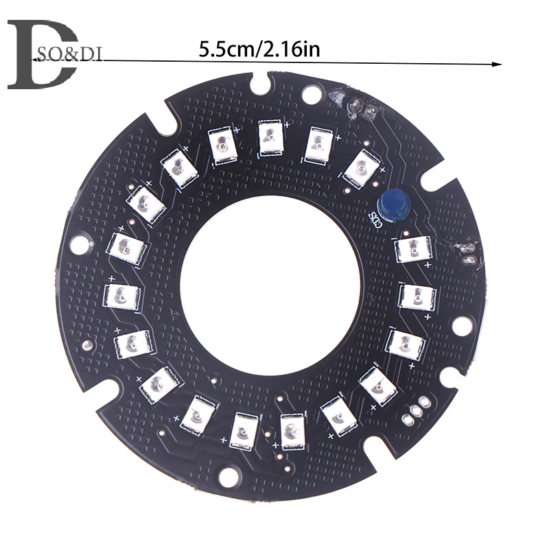 Accessoires de vidéosurveillance LED de vision nocturne, lumière infrarouge 18, carte IR pour caméra de sécurité de surveillance, caméra IP CCD AHD, vision nocturne