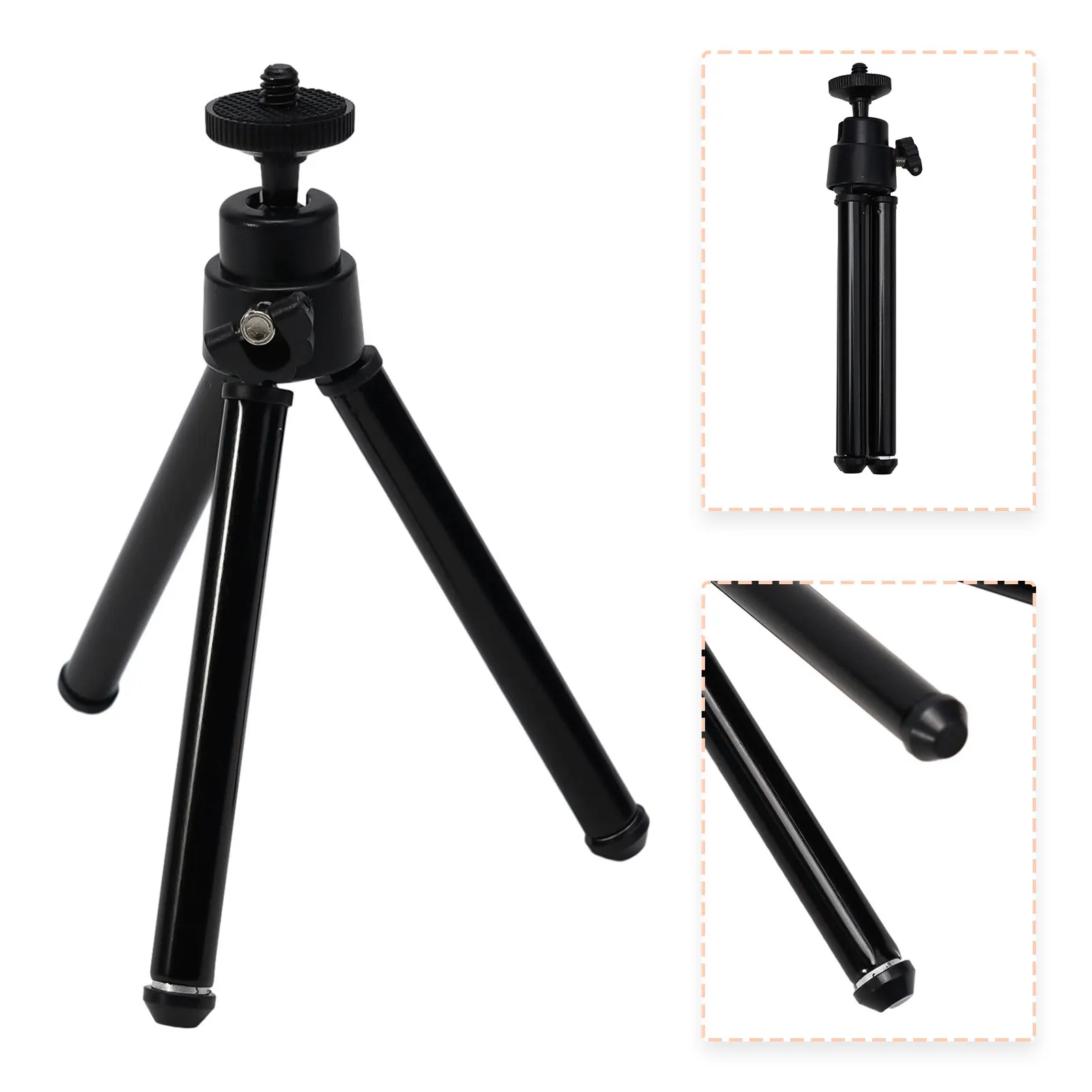 Mini Tripod Stand Portable Flexible Desktop Tripod For Projector Camera Mobile Phone Live Streaming Bracket Accessories