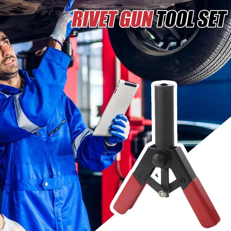 El Perçinleyici Otomotiv Perçinleme Aracı 40 Adet Naylon Kör Perçinler Perçinleme Aracı Otomotiv Perçinleme Manuel Perçinleme Aracı