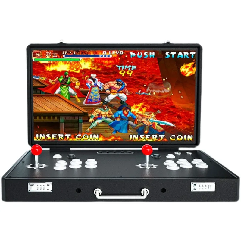 

Game Console Household Integrated Desktop Large Screen Double Pandora Joystick Portable Folding New Model
