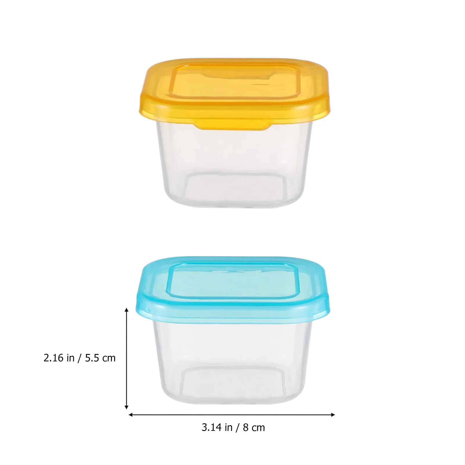1Set Baby Food Storage Box Set Premium Food Containers for Milk Powder Snacks Fruit Microwave Refrigerator Safe