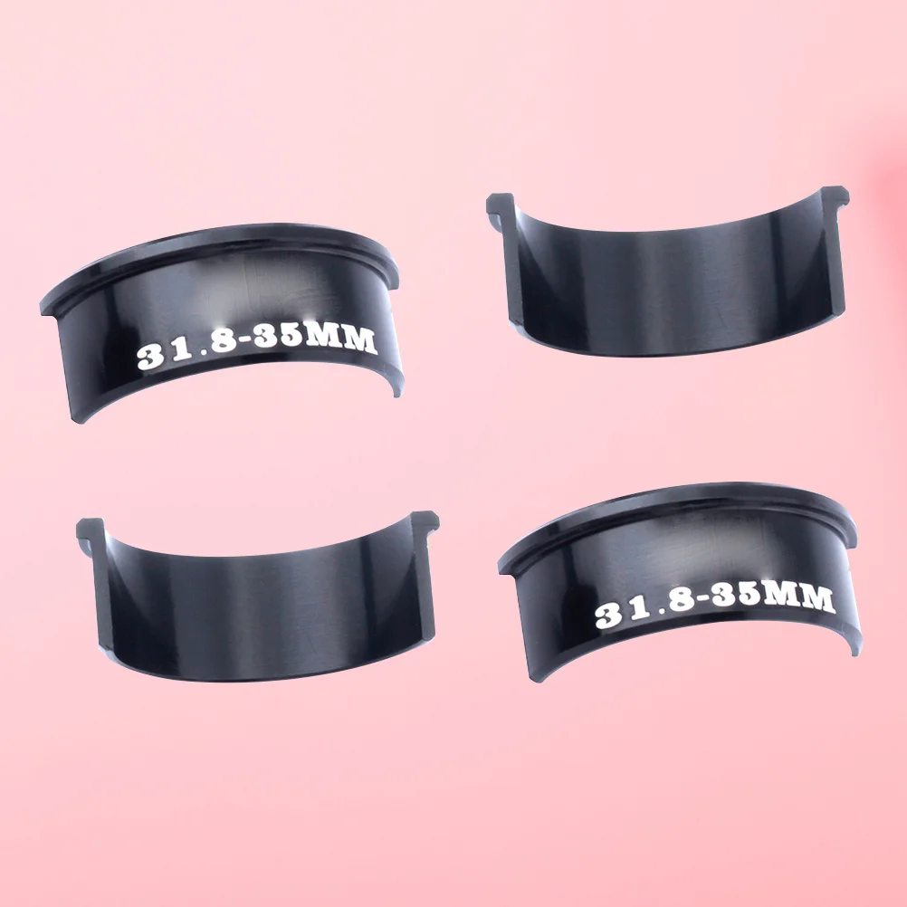 

4Pcs Handlebar Size Converter 31.8mm to 35Mm Aircraft Grade Aluminum Alloy Conversion Sheet for Bike Stem Compatibility