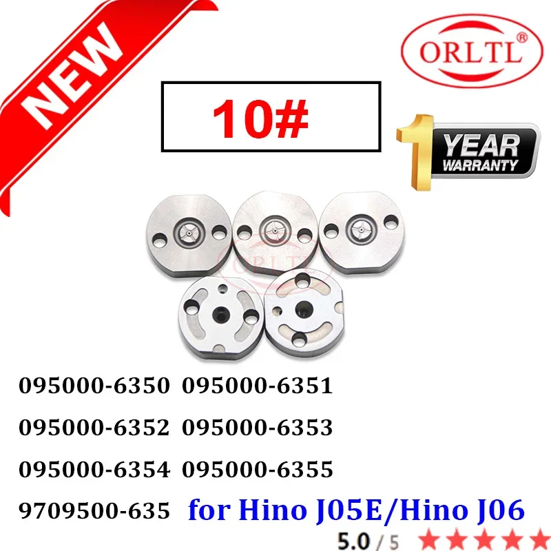 

095000-6350 095000-6353 Diesel Valve Plate 10# 095000-6354 095000-6355 9709500-635 095000-6351 095000-6352 for Hino J05E